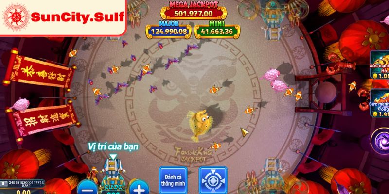 FortuneKing Jackpot SunCity – Bắn Cá Săn Thưởng Hấp Dẫn 2 Các sinh vật trong FortuneKing Jackpot