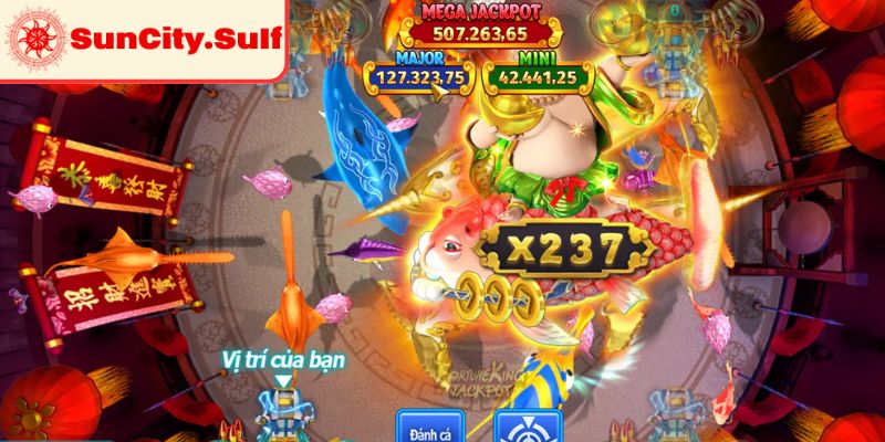 FortuneKing Jackpot SunCity – Bắn Cá Săn Thưởng Hấp Dẫn 3 Chiến thuật săn cá hiệu quả trong trò chơi