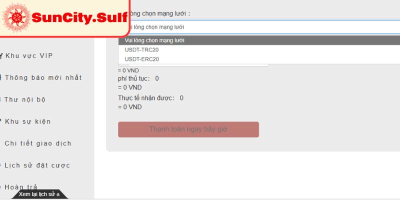 Nạp Tiền SunCity Tích Hợp Nhiều Phương Thức Thanh Toán Nhanh 1 Điều kiện cần đáp ứng trước khi tiến hành chuyển vốn